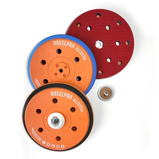 Оправка для шлифовальных кругов на липучке WINNER 150 мм, 5/16+М8, 15 отв.