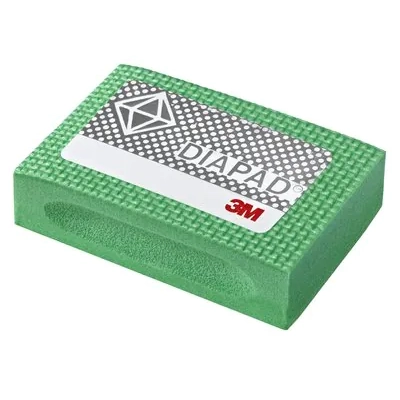 3M™ Губка шлифовальная алмазная, N250, зеленая, 90 мм х 55 мм х 25 мм
