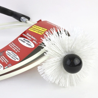 Набор ершей Д100+120 с гибким удлинителем 2000 мм для чистки печей и труб, SIT