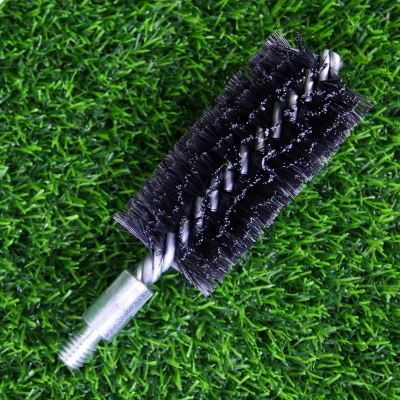 Щетка ерш Д57*100*160, ворс прямая сталь 0,30, посадка 1/2 резьба BSW, OSBORN (код 21-057)