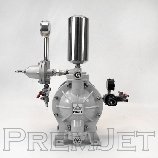 Аппарат окрасочный PJA40D с пневмоприводом PremJet (40,0 л/мин, 7 бар, регулятор воздуха и ЛКМ)