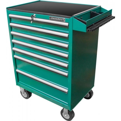 Тележка инструментальная 7-ми полочная Jonnesway с инструментом в ложементах, 179 предметов