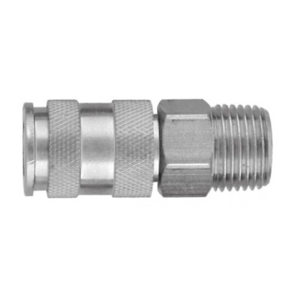 Соединение быстросъемное мама с внешней резьбовой частью 3/8BSP Jonnesway