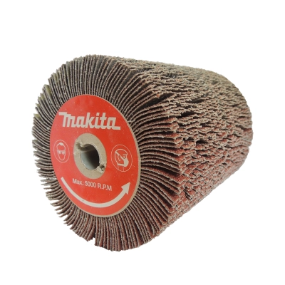 Валик P-01127 для Makita 9741, Д100*120*12,7+2 отв, шлифовальная ткань P40 (код 1-009)