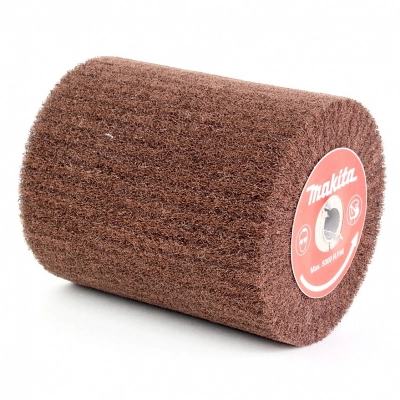 Валик P-18041 для Makita 9741, Д100*120*12,7+2 отв, нетканый материал с абразивом P120