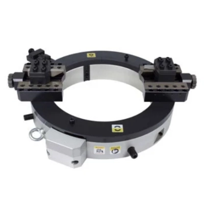 Разъемный труборез и фаскосниматель ТВС-457 с электроприводом