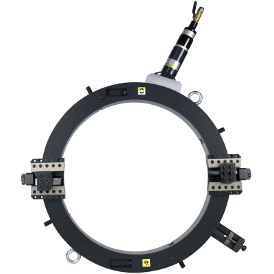 Разъемный труборез и фаскосниматель ТВС-1230 с электроприводом