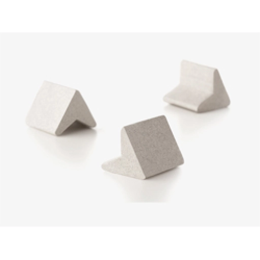 Наполнитель для галтовки ZMQTT15SC 15х15 керамика стреловидный серая (основная шлифовка)