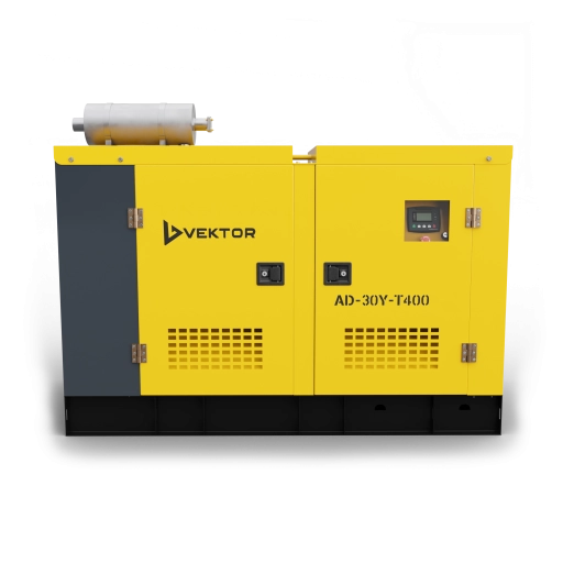 Дизельный генератор Vektor AD-30Y-T400 в шумозащитном кожухе с АВР