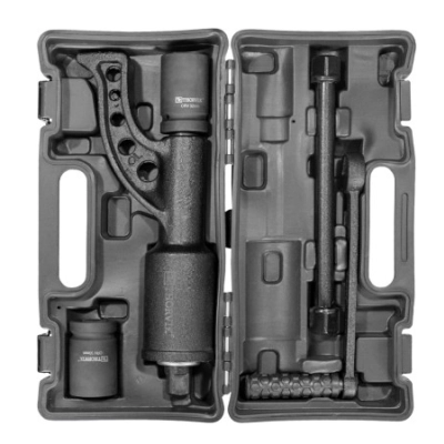 Гайковерт ручной механический удлиненный 1DR, 3800 Нм и головки торцевые 1DR 32 мм, 33 мм Thorvik