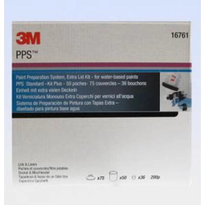 Набор 3M (50 стаканов, 75 крышек со встроенным фильтром 200 мкм, 36 колпачков), 600 мл