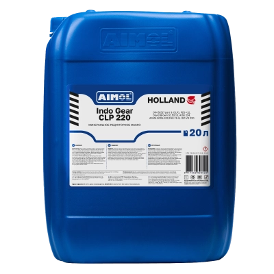 Минеральное редукторное масло для высоких нагрузок AIMOL Indo Gear CLP 220, 20 л