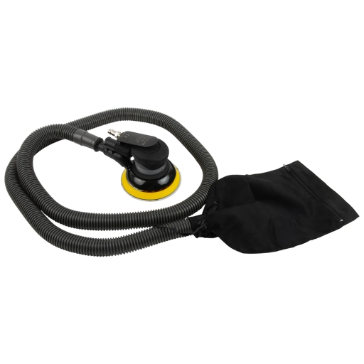 Роторно-орбитальная пневматическая шлифовальная машина с мешком для сбора пыли Debever DB-4004