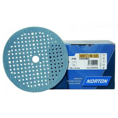 Круг Velcro Norton Multiair A975 150x18 mm 181 отв.(цена за 100 шт)