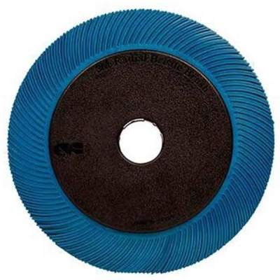3M™ Scotch-Brite™ BB-ZB Щетка абразивная, тип С, с фланцами, P400, синий, 152 мм