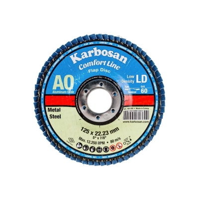 Круг лепестковый КЛТ 125х22/Р60 Karbosan Comfort Line AO LD Flap Конический